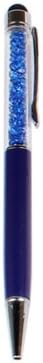 Supersaving360 2 in 1 Multi Function Stylish Bling Crystal Capacitive Stylus With Ball Point Pen for iPhone 5 5S and All Capacitive Touch Screen Device Blue