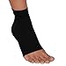 Plantar Fasciitis Sleeve - Arch Support, Heel Pain, Compression Sock Foot Sleeve (Black, OP)