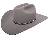 Stetson Men's Angus 6X Fur Felt Cowboy Hat - Angs-754049 Granite Grey