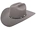 Stetson Men's Angus 6X Fur Felt Cowboy Hat - Angs-754049 Granite Grey