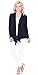 Popana Long Oversized Fall Batwing Waffle Knit Cardigan Sweaters for Women with Pockets Plus Size X-Large Black
