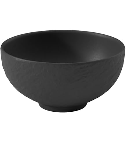 Amazon.com | Villeroy & Boch Manufacture Rock Rice Bowl, 14.5 oz