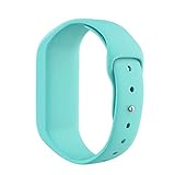 ANCOOL Compatible with Vivofit JR Bands Soft Silicone Wristbands Replacement for Vivofit 3/Vivofit JR/Vivofit JR2 Tracker, Mint