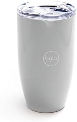 byta Stainless Steel Travel Mug Vacuum Sealed Insulated Tumbler with Lid 16 oz, fog gray