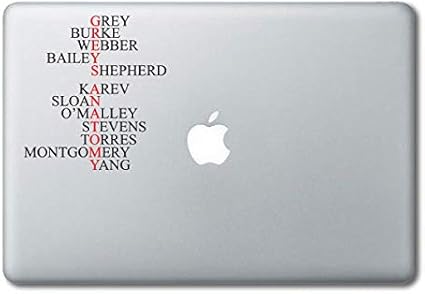 Amazon Grey S Anatomy 名前プリント 透明ビニールデカールステッカー Apple Macbook Pro Air 11インチ 12インチ 13インチ 15インチ 全年対応 ノートパソコン トラックパッド キーボード 11 12 Macbook Pc101 Visitech キーボードカバー 通販 Amazon Grey S Anatomy 名前プリント 透明ビニールデカールステッカー Apple Macbook Pro Air 11インチ 12インチ 13インチ 15インチ 全年対応 ノートパソコン トラックパッド キーボード 11 12 Macbook Pc101 Visitech キーボードカバー 通販
