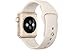 Apple Watch Sport 38mm Gold Aluminum with Antique White Sport Band (Certified Refurbished)