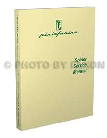 1975-1985 Fiat 124 & 2000 Pininfarina Azzurra Spider Repair Shop Manual Reprint: Fiat: Amazon