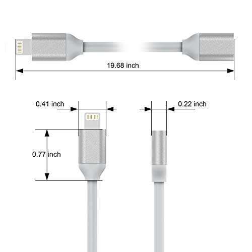 image for EMATETEK Extension Connector Cord Pass Video Audio Music Picture Data 