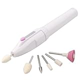 5 Bits Electric Manicure Nail Drill File Grinder Grooming Kit