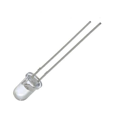 Blue LEDs 5mm Super Bright Round Head Light Emitting Diode for Prototyping and Signage Projects 100pcs from Optimus Electric