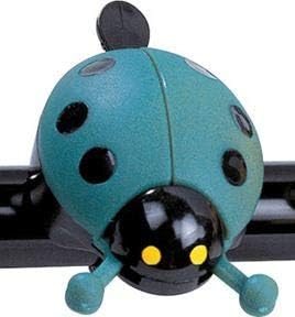 Acor Ladybird Bike Cycling Childrens Bell for 22.2mm Standard Handlebars Green