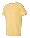 Comfort Colors 6030CC Garment Dyed Pocket T Shirt. - Butter - L