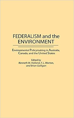 Federalism And The Environment Environmental Policymaking In Australia Canada And The United States Contributions In Political Science Galligan Brian Holland Kenneth M Morton F 9780313294303 Amazon Com Books