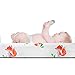 Cherub Baby Changing Pad Cover 2 Pack, 100% Organic Cotton Super Soft Diaper Changing Table Covers, Stretchy Baby Changing Pad Cradle Sheets for Boys and Girls