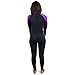 Ivation Womens Wetsuit - Lycra Full Body Diving Suit & Sports Skins for Running, Exercising, Snorkeling, Swimming, Spearfishing & Water Sports