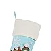 Alice Doria 21“ Crewel Stitch Embroidery Christmas Stocking with Skiing Polar Bear Pattern …