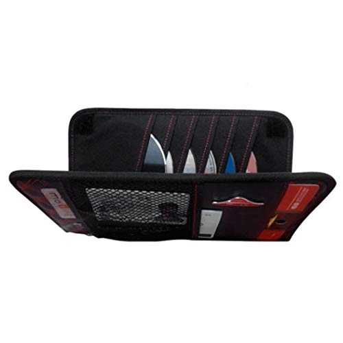 COOFIT CD or DVD Cars Sun Visor Organizer Multifunctional 12 Capacity CD Case Auto Accessories - Thumbnail 2