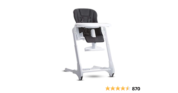 Amazon Com Joovy Foodoo High Chair Newborn Ready Reclinable Seat Adjustable Footrest 8 Height Positions Black Everything Else