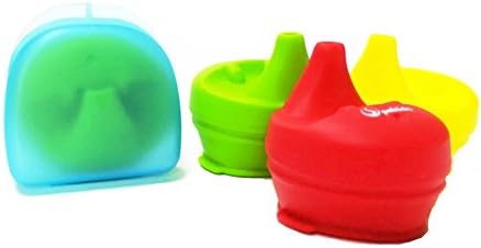 Sippy Cup Lid, New Shape Frog Design Silicone Cup Lid,Fit Most of Cup With Dia 2.5-3inches.Spill Proof For Baby Kids Toddlers
