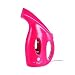 Joy Mangano My Little Steamer® Go Mini® Hand Steamer 900 Watt Portable Lightweight Travel Clothing Fabric Steamer Quick Heating Automatic Shut off Compact and Stylish (pink)