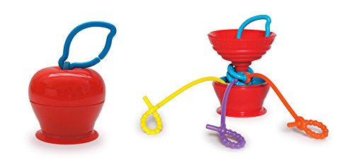 Grapple Suction Baby Toy Holder 6-12 Months Red