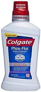 Colgate Phos-Flur Anti-Cavity Fluoride Rinse, Gushing Grape 16 oz (473 ml) by Phos Flur