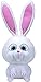 Ty Beanie Babies Secret Life of Pets Snowball The Bunny Regular Plush