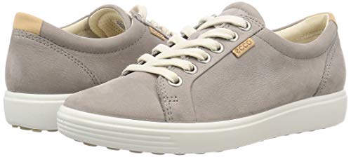 ecco womens soft 7 sneaker warm grey