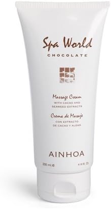AINHOA Spa Chocolate Massage Cream, 6.8 Fluid Ounce