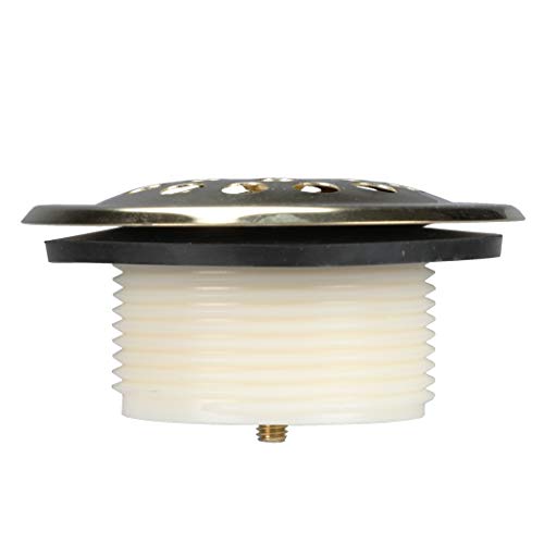 DANCO Trip Lever Bath Tub Drain and Overflow Plate Trim Kit, Polished