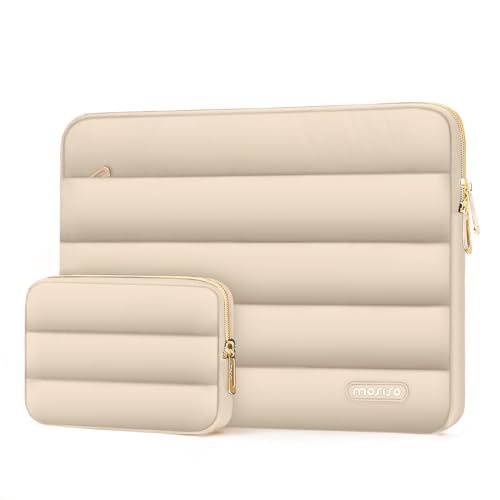 MOSISO Laptop Hülle Tasche 13,3 Zoll, 13-13,3 Zoll Puffy Laptoptasche