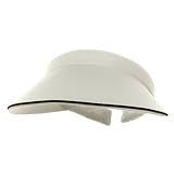 Piping Clip On Visor-White