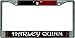 Harley Quinn Chrome License Plate Frame