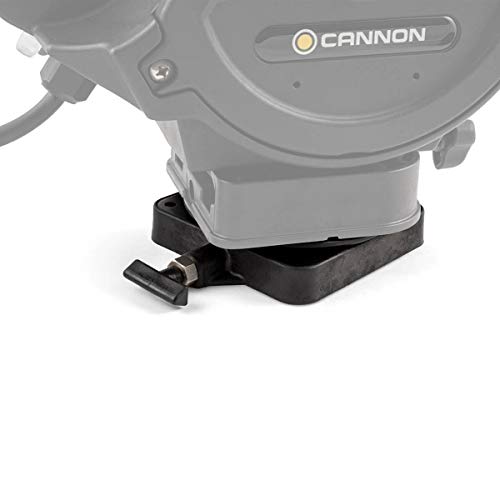 Cannon 2207003 LowProfile Swivel Downrigger Mounting Base, Black