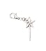 Fairy Wand Pixie Tinkerbell Fairy Godmother Clip on Charm Perfect for Necklaces and Bracelets 97O