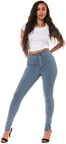 high rise ladies jeans
