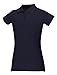 Classroom School Uniforms Junior Girls Short Sleeve Stretch Pique Polo