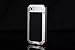 iPhone 5C Case,LISANA Gorilla Glass Luxury Aluminum Alloy Protective Metal Extreme Shockproof Military Bumper Heavy Duty Cover Shell Case Skin Protector for Apple Iphone 5c (Silver)