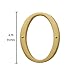Baldwin Estate 90670.003.CD Solid Brass Traditional House Number Zero in Polished Brass, 4.75