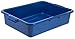 Carlisle FoodService Products Comfort Curve Plastic Bus Box, Utility Box, 5.5 Gallon Capacity, Polyethylene, 15 x 20 x 5 Inches, Blue