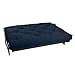 Trupedic Futon Mattress for Floor or Frame - Plush Foldable Sofa Bed for Adults & Kids - Portable Convertible Foam Futon for Dorm Room, Camping, Office - Frame Not Included (10” Thickness, Queen Size)