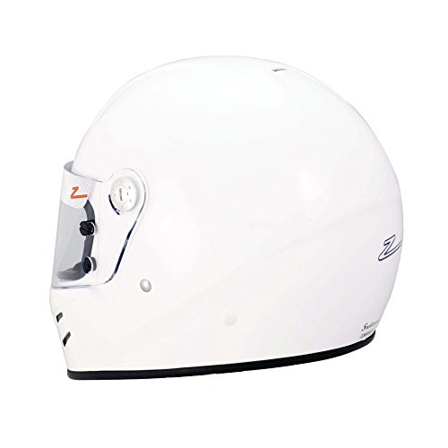Zamp FSA-3 Auto Full Face Snell SA2015 Helmet White Large