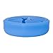 Allsop Digital Innovations 31664 Nest XL Tangle-Free USB Cable and Phone Charger Case/AirPods Organizer fits Earbuds/Earphones, Durable and Compact Storage System, Blue