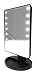 Perfect Life Ideas Small Mirror with Lights - 10.7 inches Dimmable Led Touch Screen Makeup Mirror as Portable Natural Daylight Lighted Makeup Mirror Battery Operated