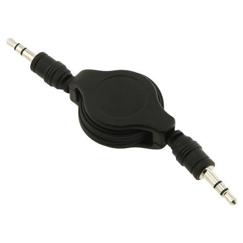 Importer520 Black 3.5MM JACK CAR AUDIO AUX AUXILIARY CABLE FOR Samsung Galaxy S Note 2 N7100 (AT & T, T-Mobile, Sprint, Verizon, U.S.Cellular)