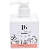 Dahlia & Hibiscus Organic Body Crème (8 oz Bottle)