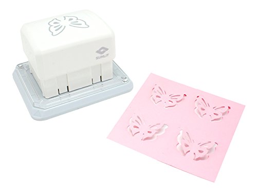 Bira Anywhere Punch , All Over The Page Craft Punch, Flower 1 and Butterfly (Butterfly)