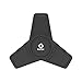 PleToy Spinner Fidget Toy Metal Triangle Hand Spinner - High Speed Ceramic Bearing - Stainless Steel Metal Frame - for Calm Focus - ADD ADHD Autism - Kid Adult - Spin 2-5 Minutes - Black