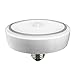 AMOCAM 12W E27 Base PIR Motion Sensor Ceiling LED Light, Human Body Infrared Detector Motion Auto Switch Night Lamp for Hallway, Corridor, Stairs, Depot, Bathroom, Toilet, Children Room, Warm White