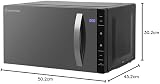 Russell Hobbs RHFM2363B 23L 800W Black Digital Microwave with Flatbed view 9